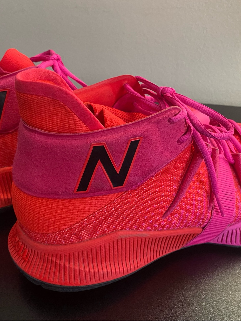 New Balance OMN1S Pink Fuchsia Basketball Shoes Mens 12.5 Wide 2E BBOMNXEP High